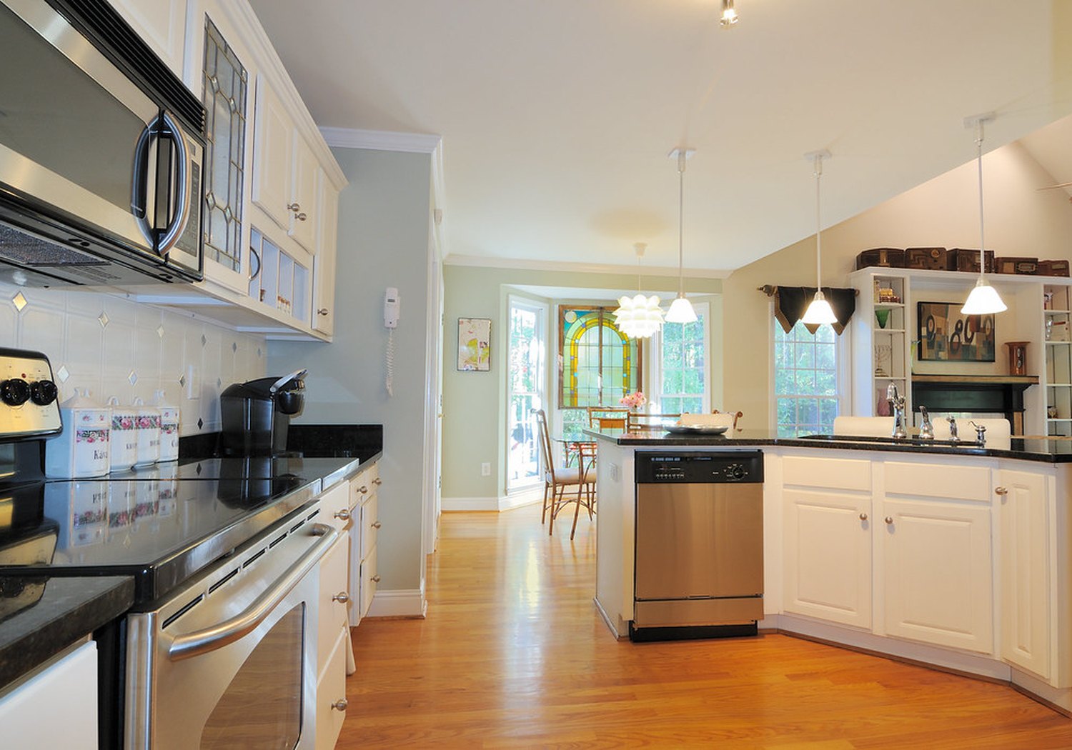 An open kitchen and living space — representative imagery, not a specific Perham Services job