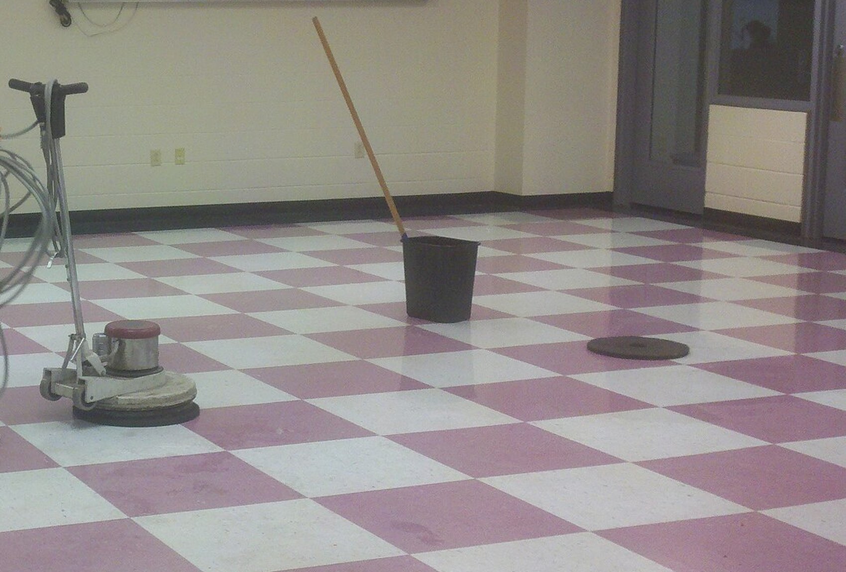 Floor care — representative imagery, not a specific Perham Services job